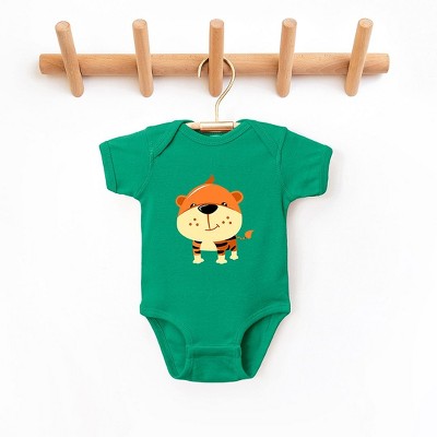 The Juniper Shop Tiger Colorful Baby Bodysuit
