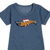 - Hot Wheels - Halloween Graphic Short Sleeve Fleece Dress - 2 of 4