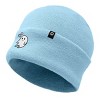 Dalix Heartly Ghost Embroidered Beanie Hat Knit Cap Cold Weather Womens - 4 of 4