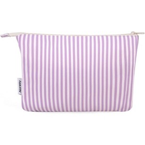 Narwey Small Striped Makeup Bag for Purse Travel Makeup Pouch Cosmetic Bag - 1 of 4