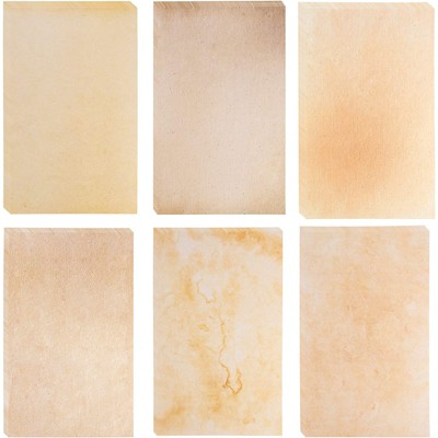 Best Paper Greetings 48-Sheet Stationery Paper, 6 Vintage Antique Designs, Double Sided, Crafting & Invitations, 8.5" x 14"