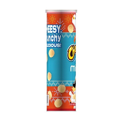 Cheetos Minis Holiday Snowy Cheese Balls White Cheddar Take Home - 3.625oz