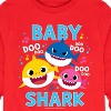 Boys' - Baby Shark - Baby Shark Family Doo Doo Doo Long Sleeve Graphic T-Shirt - 2 of 4
