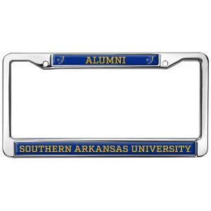 Southern Arkansas University Alumni Full Size Standard License Plate Metal Frame - 1 of 4