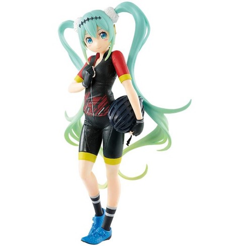 Banpresto Hatsune Miku Racing 2018 Team Ukyo Exq Pvc Figure Target - vocaloid hatsune miku top roblox