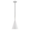 Livex Lighting Waldorf 1 - Light Chandelier in  White - 3 of 4