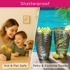 Kate Aspen Plastic Tumblers Set of 8 – Acrylic Cups - BPA-Free Reusable Drinkware in Different Colors & Designs - 4 of 4