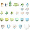 PICASSO-TILES 150 PC 3-in-1  Aquarium, Safari, and Metro Theme Magnetic Tiles, Building Blocks, STEM Toys for Kids 3+ - 3 of 4