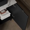 NicBex 30" Bathroom Vanity with Top Ceramic Vessel Sink,Modern Striped Bathroom Cabinet with 2 Doors,No Faucet/Mirror Included - 2 of 4