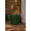 The HC Companies Plastic Flower Pot Planter for Outdoor Plants, Green, 6in - 3 of 3