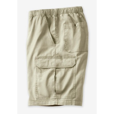 KingSize Knockarounds 8" Full-Elastic Cargo Shorts
