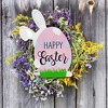 AuldHome Design Easter Bunny Door Hanger Sign; Spring-Themed 3D Door Decor and Wall Art - 2 of 4