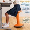 ECR4Kids SitWell Wobble Stool, Adjustable Height - 3 of 4