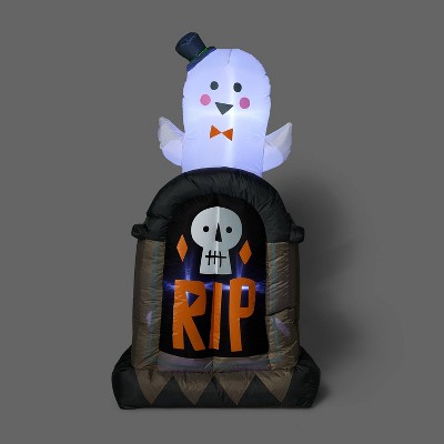 5\' Inflatable Rising Ghost Halloween Decoration - Hyde & Eek ...