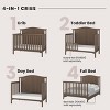 Child Craft Hampton Arch 4-in-1 Convertible Crib, Converts to Day Bed, Toddler Bed and Full Size Bed, 3 Mattress Positions, Baby Safe Finish - 3 of 4