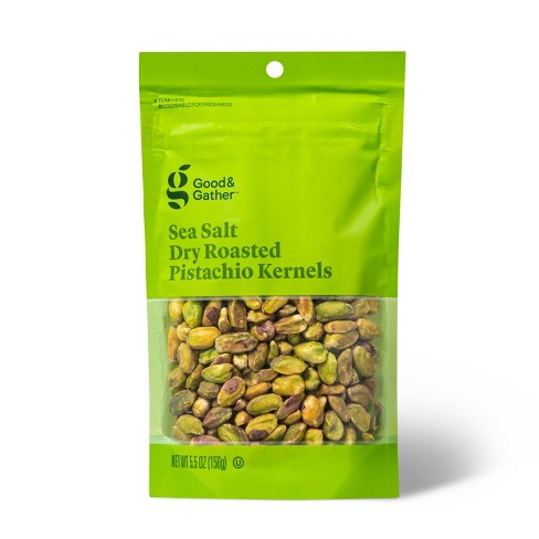 Sea Salt Dry Roasted Pistachio Kernels - 5.5oz - Good & Gather™ : Target