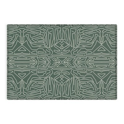 Marta Barragan Camarasa Abstract Pattern Linear Stroke 2' X 3' Outdoor ...