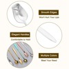 Unique Bargains Stainless Steel Rose Flower Shape Tea Coffee Spoon 7 Inch - 3 of 4