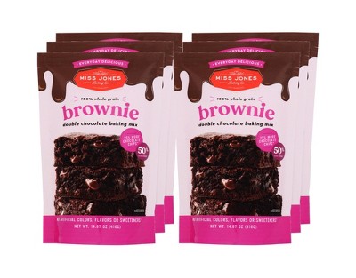 Miss Jones Baking Co. Double Chocolate Brownie Mix - Case Of 6/14.67 Oz ...