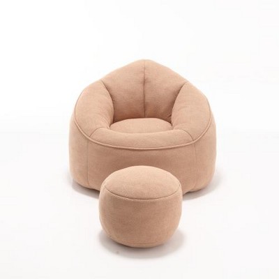 SYFERLORY Bedding Bean Bag Sofa Chair High Pressure Foam Bean Bag Chair Adult Material with Padded Foam