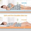 NicBex 3"/4" Gel & Copper Memory Foam Mattress Topper,Dual-Sided Cooling Bed Topper,Pressure Relief,CertiPUR-US Certified,Blue - 3 of 4