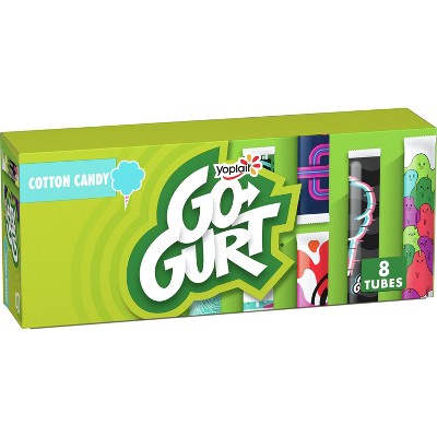 Go Gurt Cotton Candy Kids Yogurt 16oz 8ct Target