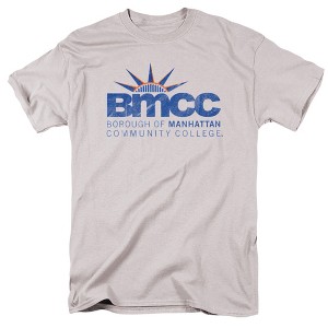 Men's Borough of Manhattan Community College Official Distressed Primary Logo T-Shirt - 1 of 4