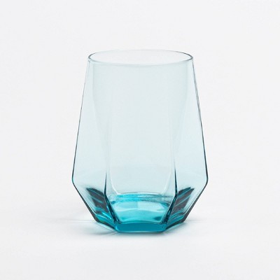 over&back 17.7 fl oz Facet Stemless Wine Glass