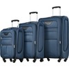 3 PCS Expandable Luggage Set, Softside Lightweight Spinner Suitcase with TSA Lock-ModernLuxe - 2 of 4