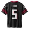 NFL Atlanta Falcons Boys' Short Sleeve Drake London Jersey - 3 of 3