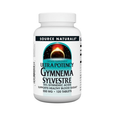 Ultra Potency Gymnema Sylvestre 550 mg by Source Naturals, Inc.  -  120 Tablet