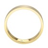 Slickblue Gold/Silver Stainless Steel Band Ring - Clear Crystal, Sizes 5-10, Modern and Sleek Design - 3 of 4