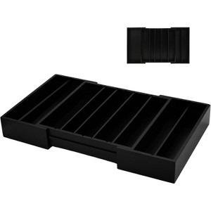 Expandable Bamboo K-Cup Coffee Holder for Drawer & Countertop, Adjustable Pod Storage for Coffee & Tea - 1 of 4