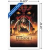 Trends International Star Wars: The Phantom Menace - 25th Anniversary One Sheet Framed Wall Poster Prints - 3 of 4