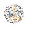 C&F Home Natural Home Cotton Quilted Round Reversible Placemats Set of 6, 17" - 3 of 4
