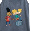 Women's - Hey Arnold! - HA Air Guitar Graphic Racerback Tank - image 2 of 4