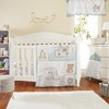 Everyday Kids Precious Moments Noah’s Ark Valance – 60x15” Window Décor with Giraffes, Tigers, Elephants and Blue Border for Baby and Toddler Boys - 3 of 4