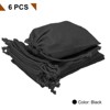 Unique Bargains Cotton Foldable Gym Travel Hiking Storage Drawstring Bag 6 Pcs - 3 of 4