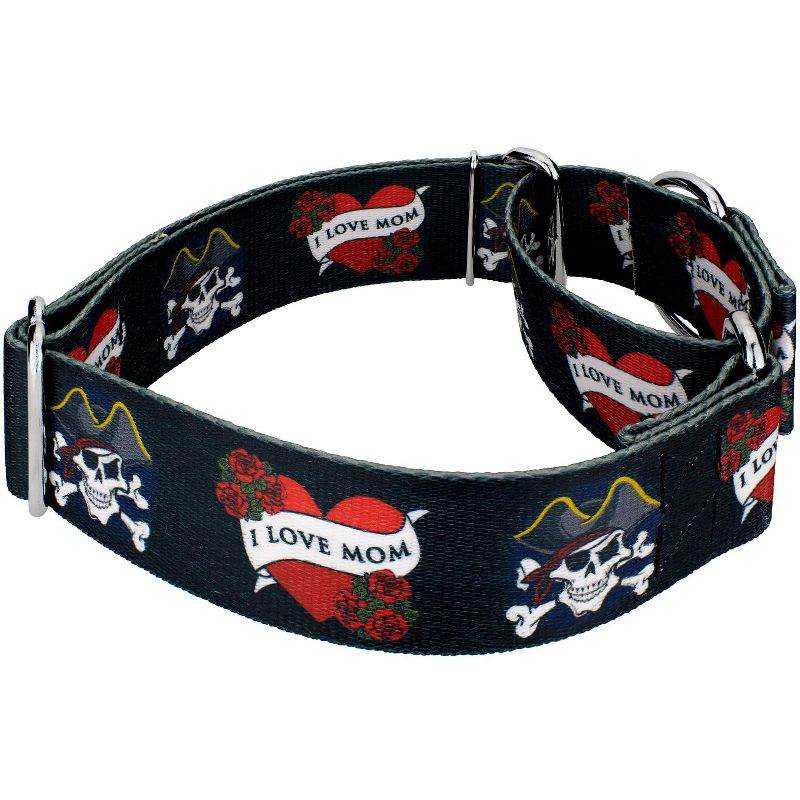 Country Brook Petz 2 Inch I Love Mom Martingale Dog Collar, 4 of 6