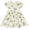 Star Wars Toddler Girls' The Mandalorian Baby Yoda Creme Short Sleeve Dress - 2 of 4