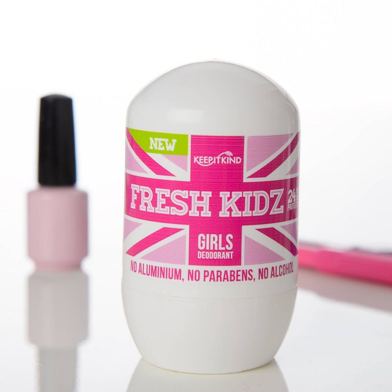 Fresh Kidz Girls Pink Deodorant - 1.86 fl oz, 3 of 5