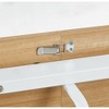 Kumasinova Extendable Rectangular Dining Table with MDF Top and Metal Legs,Modern Space Saving Kitchen Table for Living Room,Dining Room,Office - 4 of 4