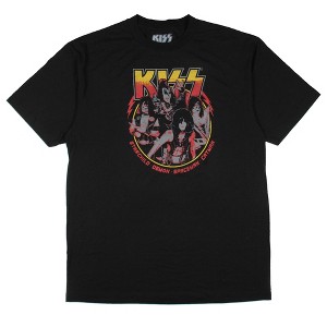 KISS Men's Starchild Demon Spaceman Catman Adult Short Sleeve T-Shirt - 1 of 3