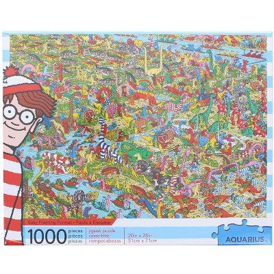 NMR Distribution Wheres Waldo Dinosaurs 1000 Piece Jigsaw Puzzle