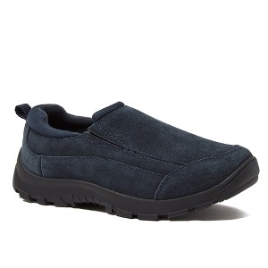 Lands' End Kids All Weather Suede Leather Slip On Moc Shoes - 1 of 4