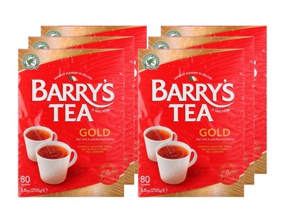 Barry's Tea Irish Gold Blend Tea - Case of 6/80 Bags