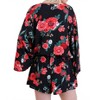 Women's Floral Bell Sleeve Romper - umgee - 2 of 4