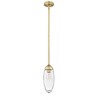 Arden Pendant Light - Elegant Tear-Shaped Glass Shade, Dimmable, 60W, 4.5" x 11.5" - 2 of 4