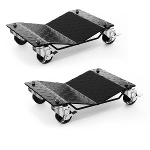 Wheel Dolly Set of 2/4, Car Moving Dolly 3000/6000LBS Heavy-Duty Cart for Moving Cars, Trucks, Trailers, Motorcycles, and Boats - 1 of 4