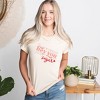 Simply Sage Market Women's Hey You Sugar Stacked Short Sleeve Graphic Tee - 2 of 3